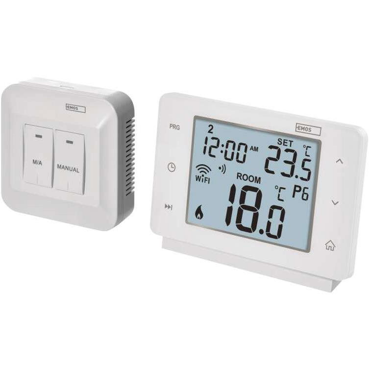 EMOS GoSmart P56211 Vezeték nélküli szobatermosztát WiFi-vel (2101900001)
