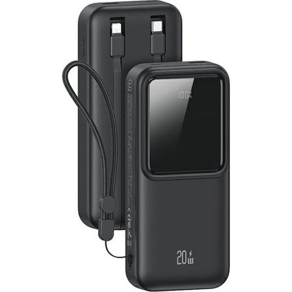 Powerbanka Usams 30000 mAh černá