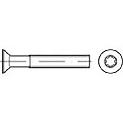 TOOLCRAFT TO-6863400 Süllyesztett csavarok M1.6 8 mm E TORX DIN 965 Nemesacél V2A A2 1000 db (TO-6863400)