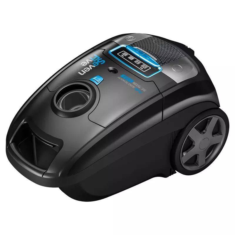 Tichý vreckový vysávač 750W HEPA H13 pre alergikov 75 dB Sencor SVC 7500BK (SVC 7500BK)