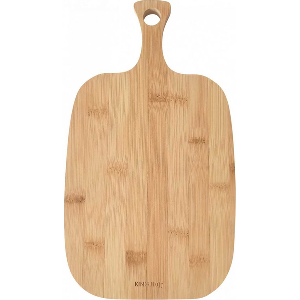 Kinghoff Bambusz Vágódeszka Nyéllel 38 X 23 Cm (KH-1564)