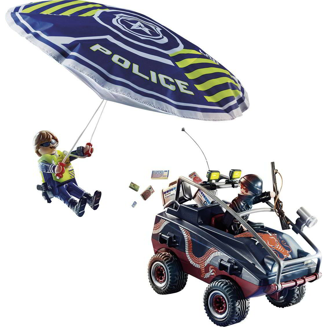 Playmobil Városi forgatag - Rendőrség Kétéltű üldözés (70781P)