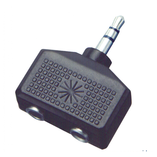 Home AC 16X audio prevodník, 3,5 mm stereo zástrčka - 2 x 3,5 mm stereo