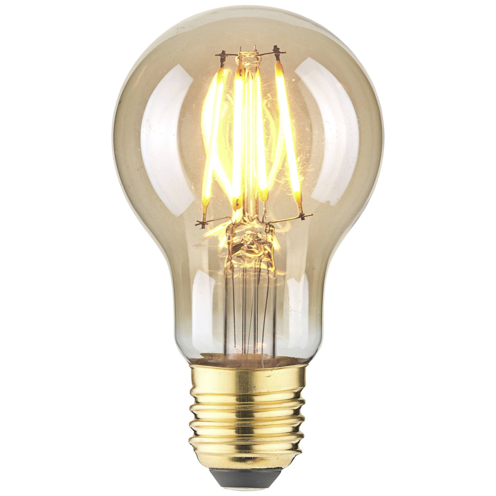 LightMe LED fényforrás izzó forma E14 4.5W borostyán (LM85056) (LM85056)