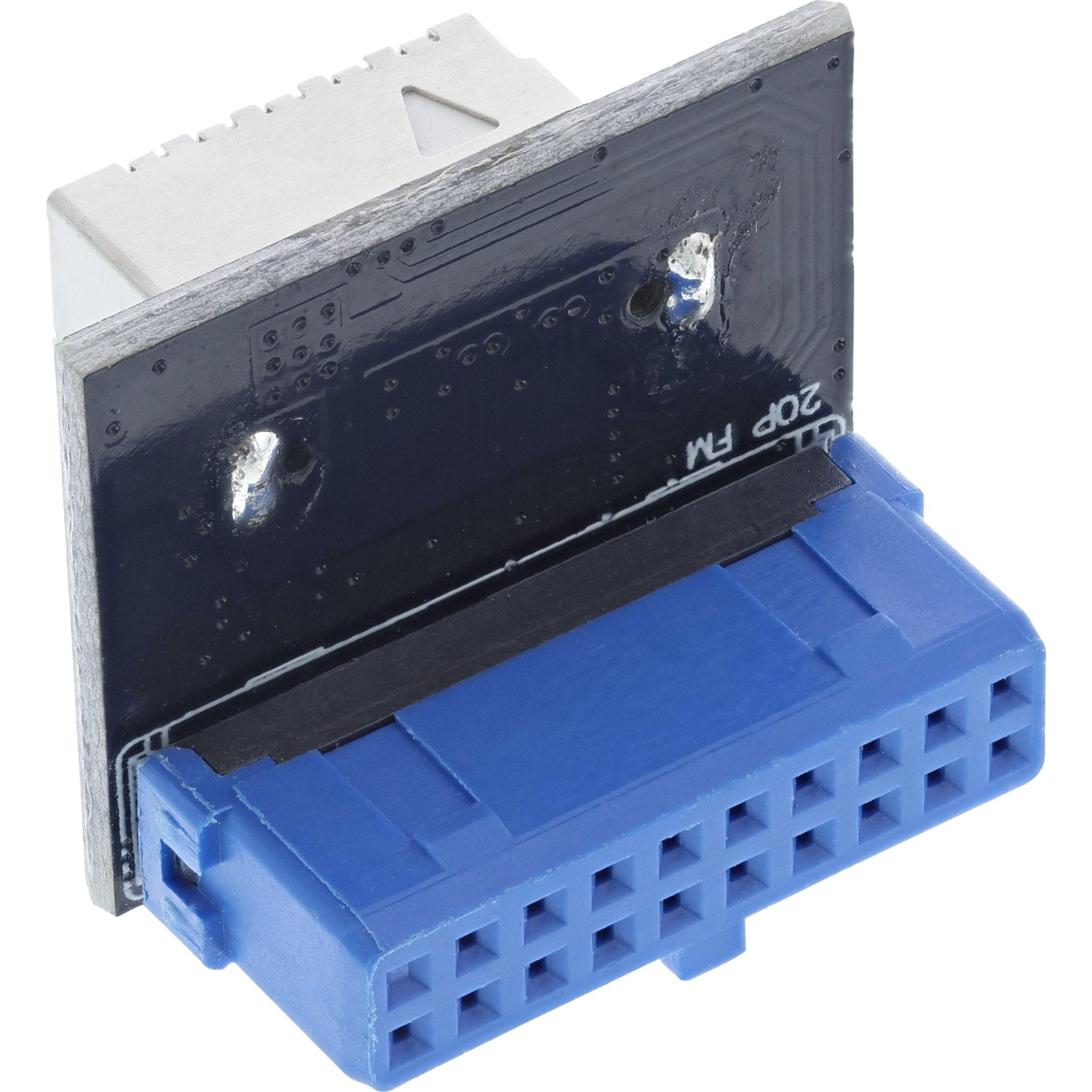 InLine 33446F csatlakozókártya/illesztő Belső USB 3.2 Gen 2 (3.1 Gen 2) (33446F)