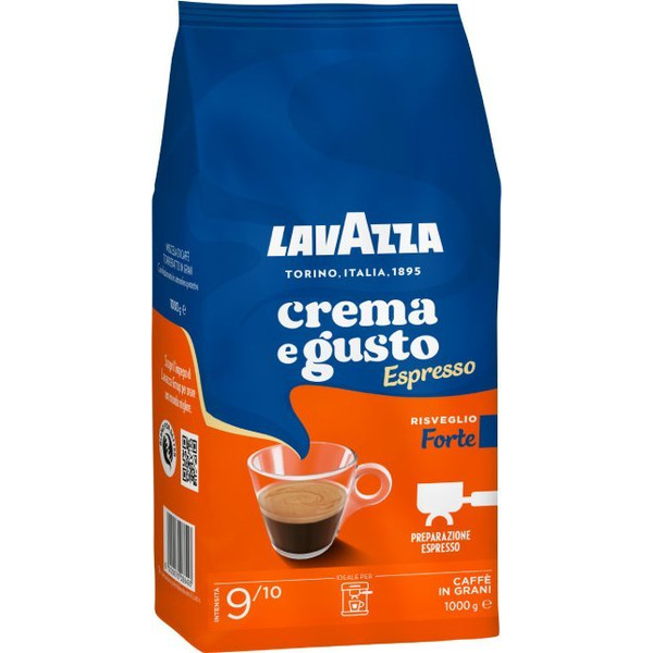Szemes kávé Lavazza Crema e Gusto Forte 1 kg