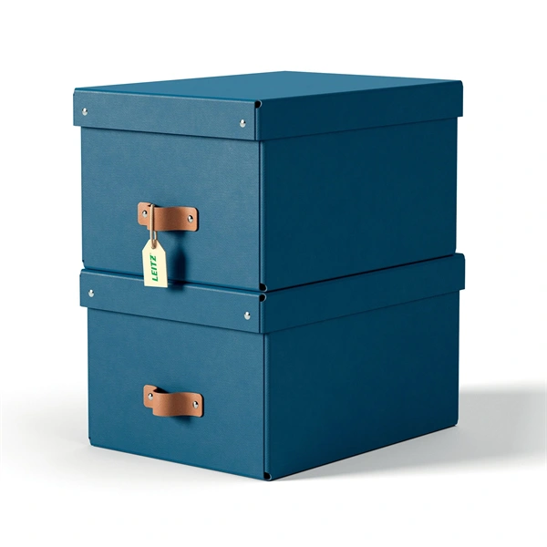 Leitz 61490068 tijdschriftenhouder Karton Blauw