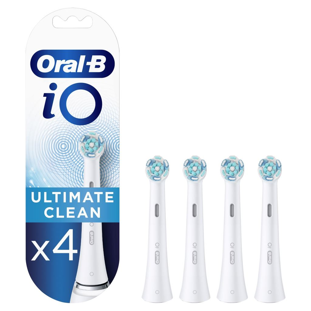 Braun Oral-B iO fogkefefej Ultimate Clean 4db fehér (4210201342748 / 10PO010352) (4210201342748)