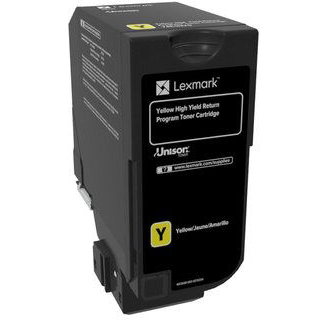 Lexmark 84C2HY0 tonerpatron 1 stk Original Gul