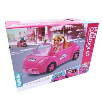 Manyuk Toys Kabrió autó babával - 4 db-os szett (9045-2)