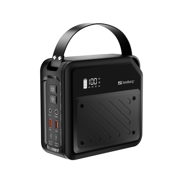Sandberg 421-22 Tragbare Power Station Lithium Manganese Iron Phosphate (LMFP) 72000 mAh 200 W 2,31 kg