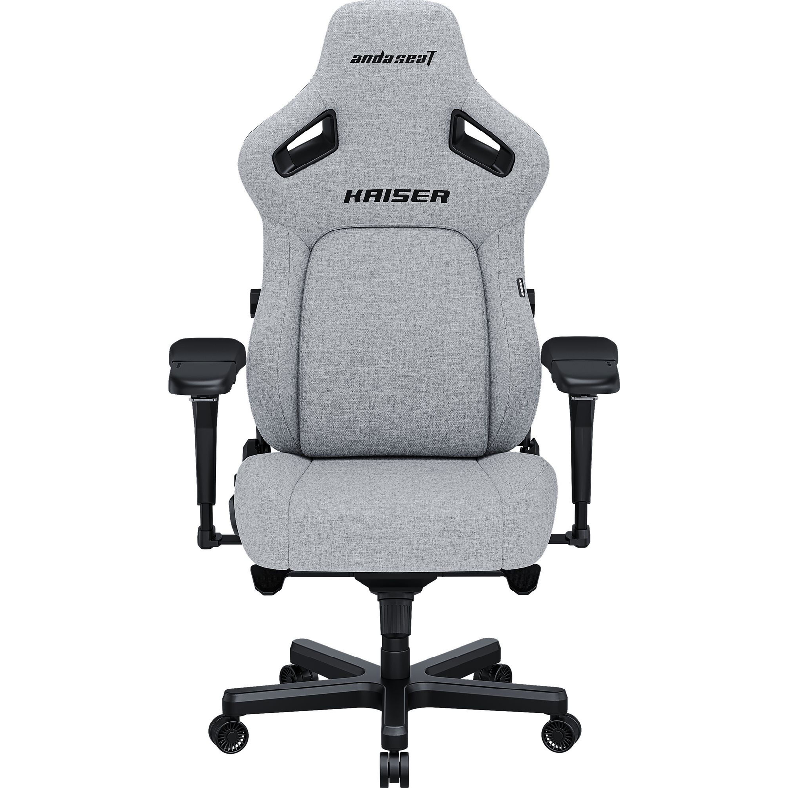 Anda Seat Kaiser 4 Premium Gaming Chair - L Size Gray Fabric (AD12YDDC-L-20-G-CF)