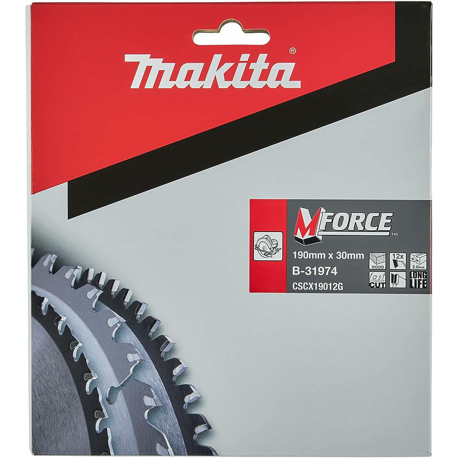 Makita M-FORCE Fa Körfűrészlap Ø190mm 12 fog (B-31974)