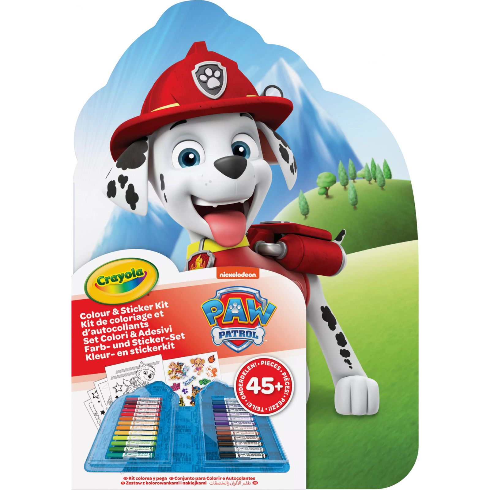 Crayola: Mancs őrjárat kreatív készlet matricákkal (0783)