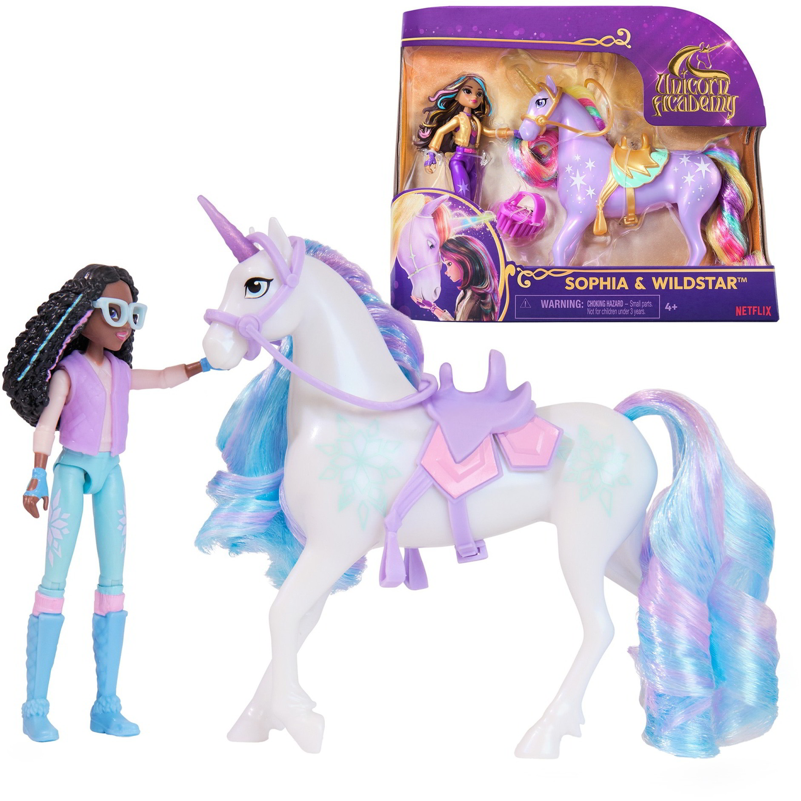 Spin Master Unicorn Academy - Layla és Jégsárkány Figurakészlet (6066849)