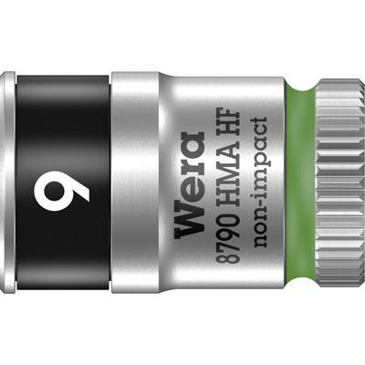 Wera 8790 HMA 05003724001 Külső hatlap Dugókulcs betét 9 mm 1/4 (6,3 mm) (05003724001)