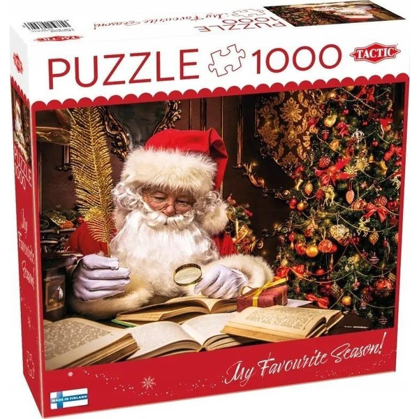 Tactic 59219 puzzel Legpuzzel 1000 stuk(s) Kerstmis