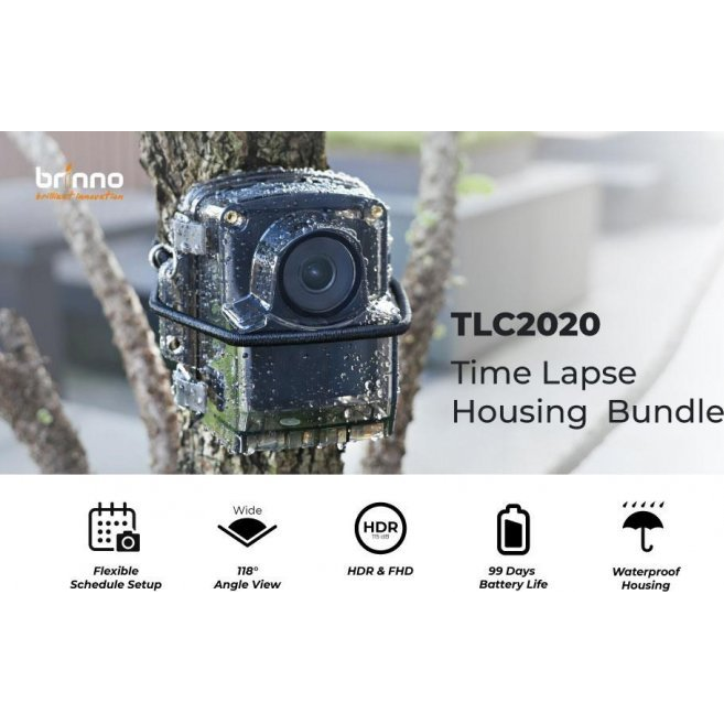 Brinno TLC2020 Time Lapse kamera - Housing Bundle (TLC2020-H)