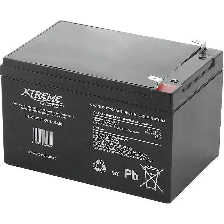 82-216# 12V 12Ah Xtreme Gél Akkumulátor 152X75X99_6.5 (82-216#)