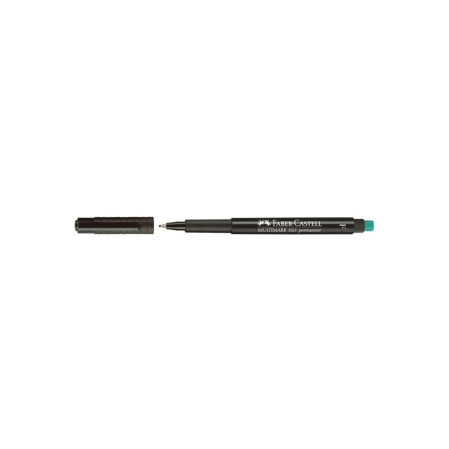 Faber-Castell Multimarkt 0.6 mm Alkoholos filctoll - Fekete (151399)
