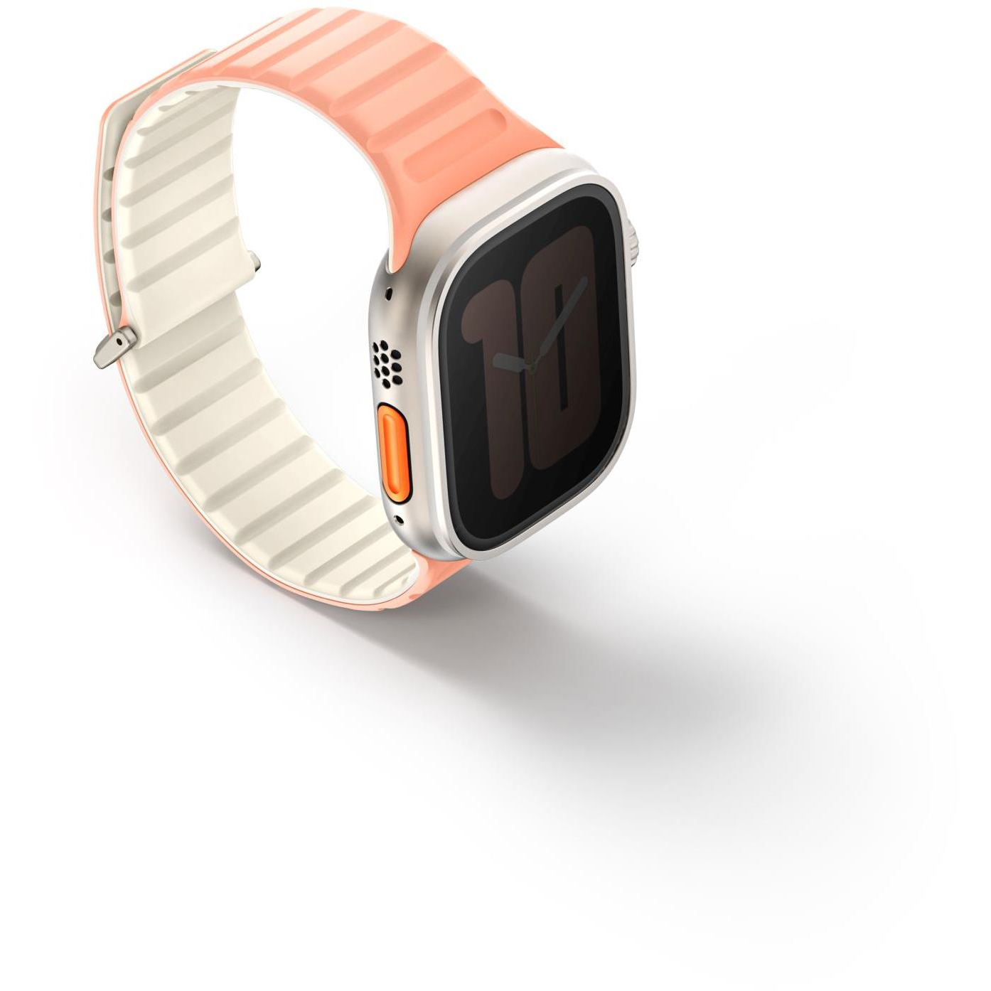 Uniq Revix Evo Reversible Magnetic Apple Watch 49/45/44/42mm - Crepe (UNIQ-49MM-REVECPNKIVY)