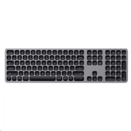 Satechi Aluminum Bluetooth vezeték nélküli billentyűzet Mac-hez (USA lokalizáció) asztroszürke (ST-AMBKM) (ST-AMBKM)