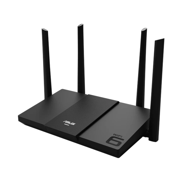 ASUS RT-AX50 AX3000 AiMesh draadloze router Gigabit Ethernet Dual-band (2.4 GHz / 5 GHz) Zwart