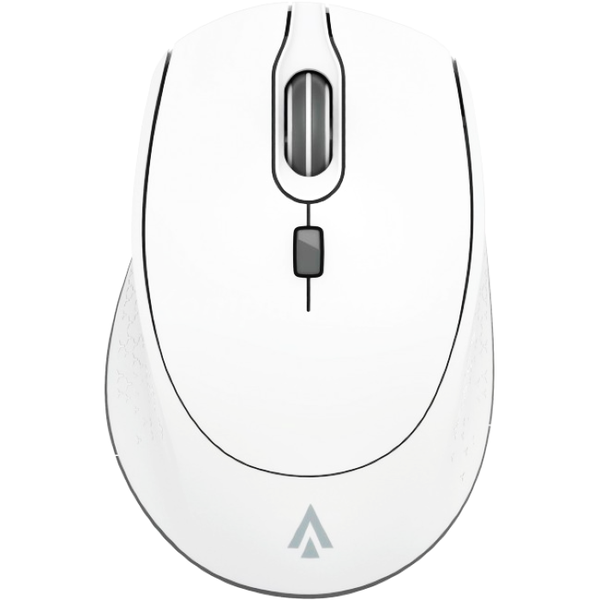 Mouse wireless Accura Laurel alb - silențios