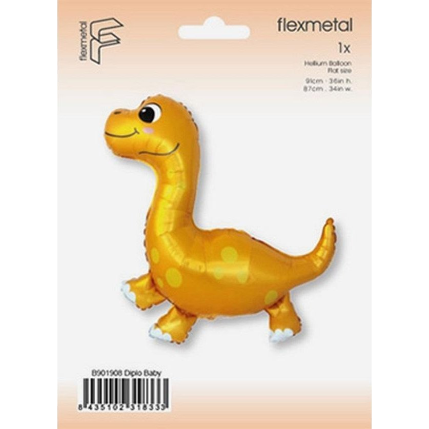 Dinoszaurusz Little Fólia Lufi 91 cm (8435102318333)