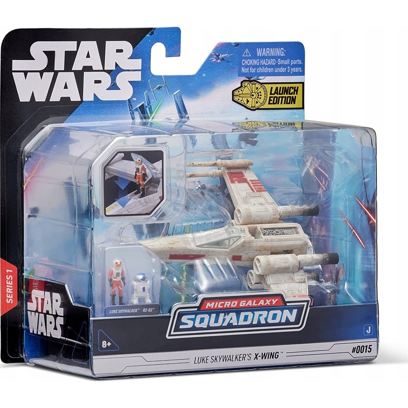 Star Wars - X-Wing, Luke Skywalker És R2-D2 - 13 cm-es (SWJ0015)