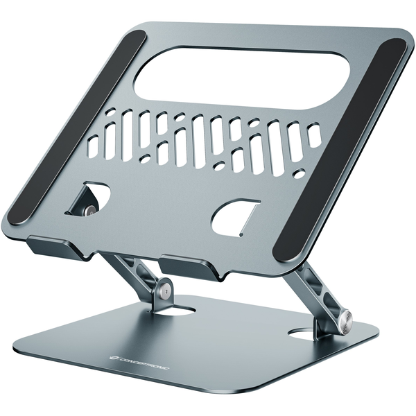 Conceptronic THANA10G Suporte para Computadores Portáteis Suporte para computador portátil Cinzento 43,2 cm (17")