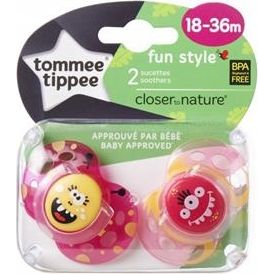 Tommee Tippee játszócumi CTN Fun 2 db 18-36hó lány 
