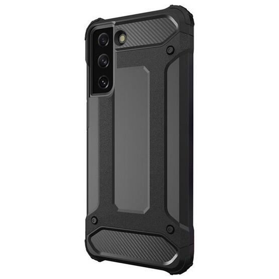 Gigapack Defender Samsung Galaxy S23 (SM-S911) fémhatású tok fekete (GP-134691) (GP-134691)