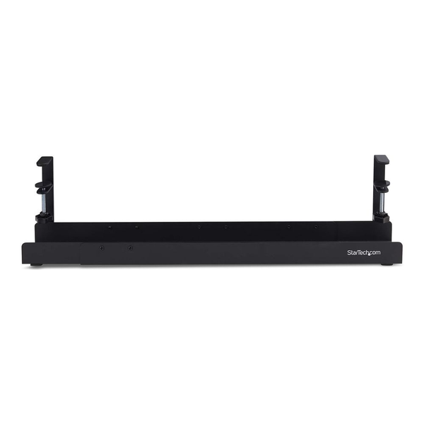 StarTech.com CALB-DESK-CABLE-TRAY kabelorganisator Skrivebord Kabelbakke Sort 1 stk