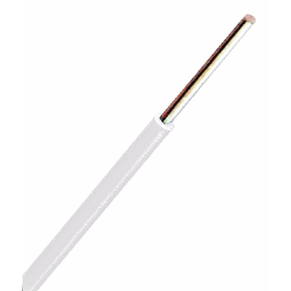 H05V-U 1x1 mm2 200m Mcs fehér merev vezeték (MCS 1X1 FEHÉR)