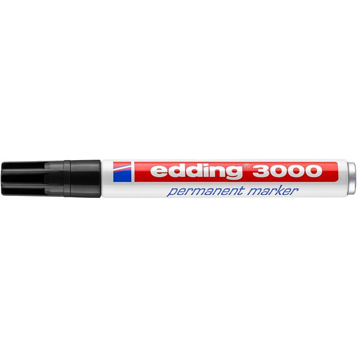 Edding 3000 1,5-3 mm Alkoholos marker - Fekete (7580228001)