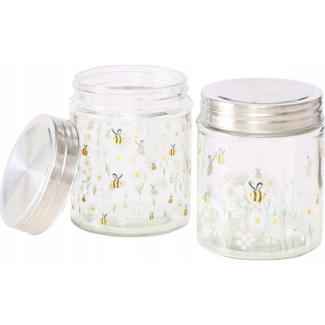 Zakręcane słoiki do przechowywania HONEY, 625 ml, 2 szt.