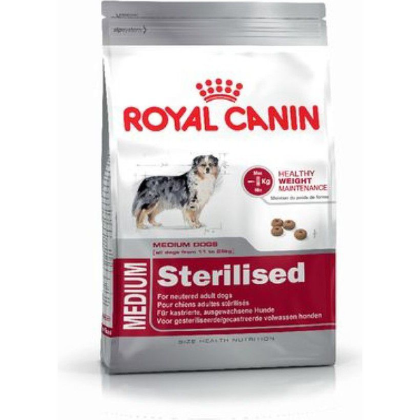 Royal Canin Medium Sterilised - Száraz Táp Ivartalanított, Közepes Testű Felnőtt Kutyák Részére 3 kg