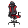 DXRacer King Series OH/KA99 - chair - aluminum, polyurethane leather, high-density molded foam, steel frame, cold molded foam - black, red