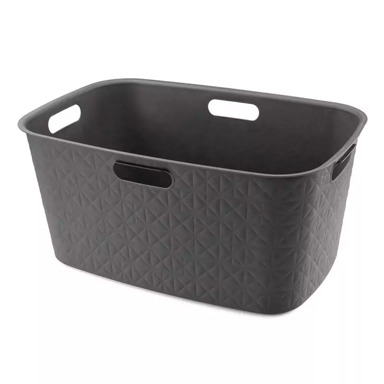 CURVER Softex ruháskosár szennyeshez 45 l - sötétszürke (258705)