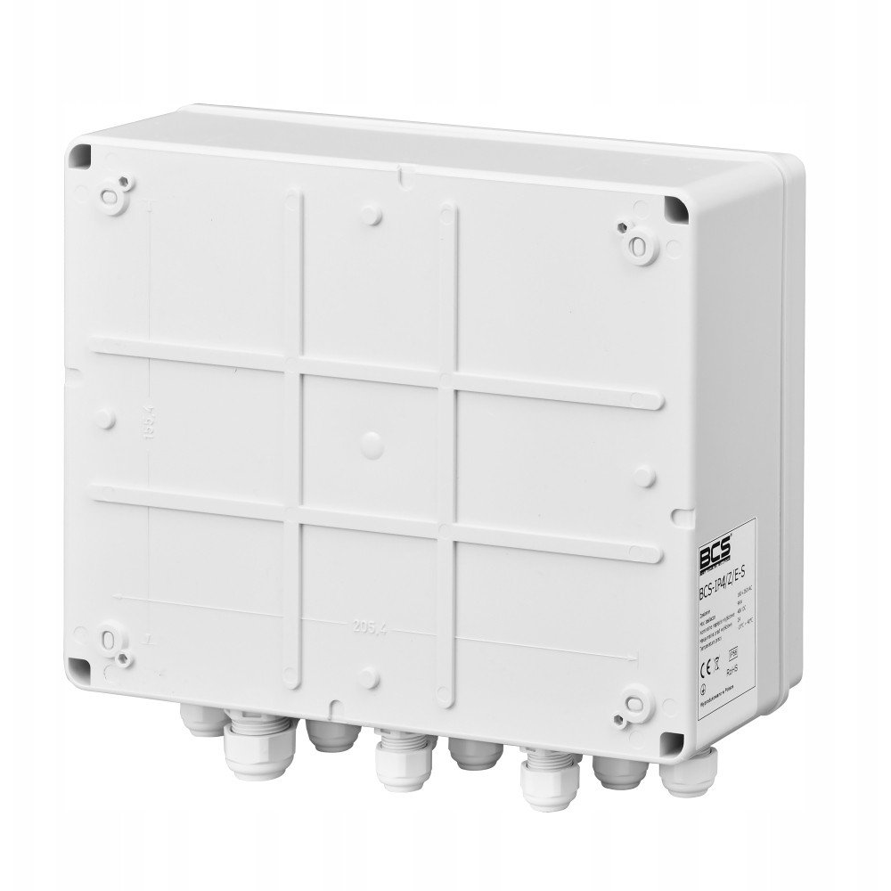 BCS BCS-IP4/Z/E-S Külső PoE Tápegység Készlet IP Kamerákhoz maximum 5 Vevő számára (BCS-IP4/Z/E-S)