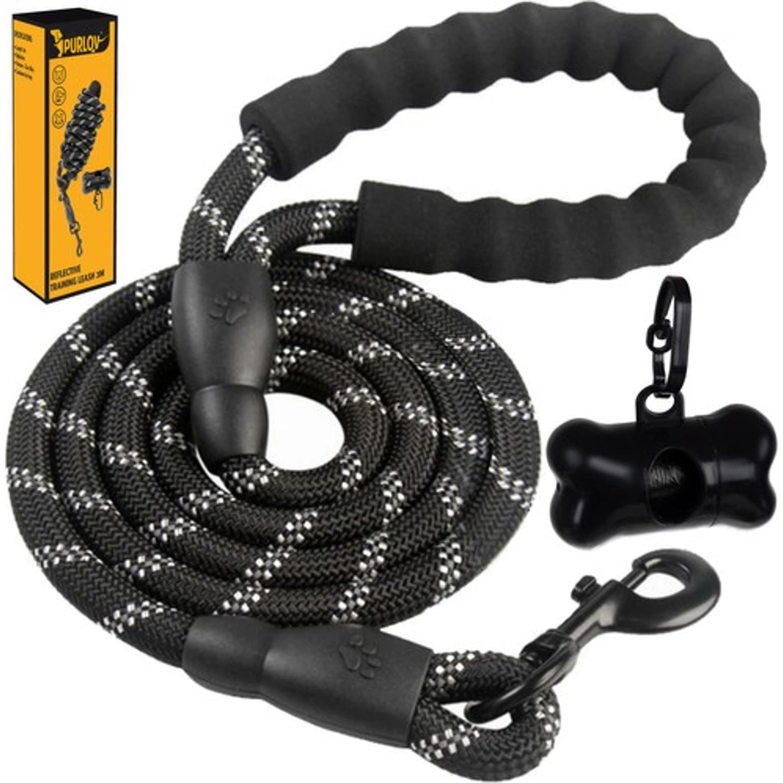 Purlov Fényvisszaverő Póráz - 3m Purlov 21654 (5904665713181)