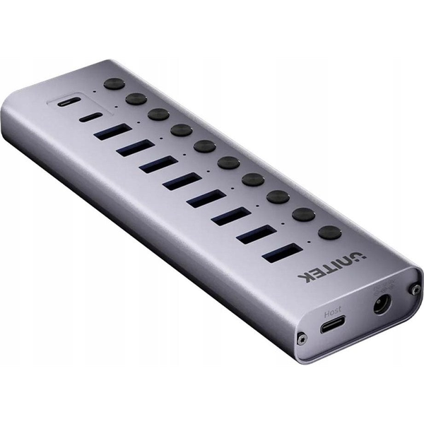 Unitek USB C/USB A 10in1 5Gbps hub with port switches