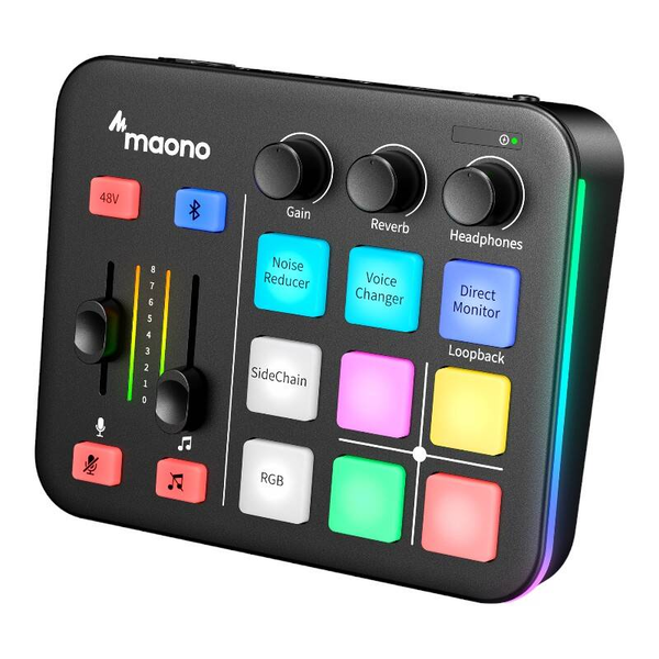 Maono G1 Neo Streaming Sztereo Audio Interfész - Fekete