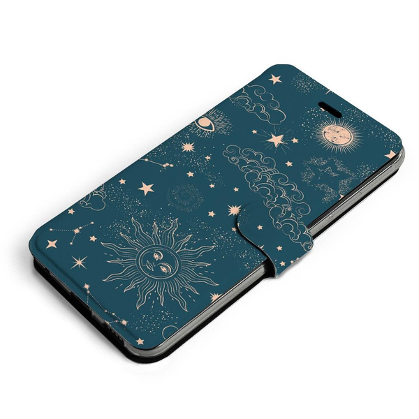 Mobiwear Flip case for Xiaomi Redmi Note 7 - VP14S Magical Universe
