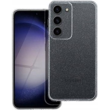 Clear 2mm Samsung Galaxy S24 Plus Tok - Átlátszó/Csillámos (34647)