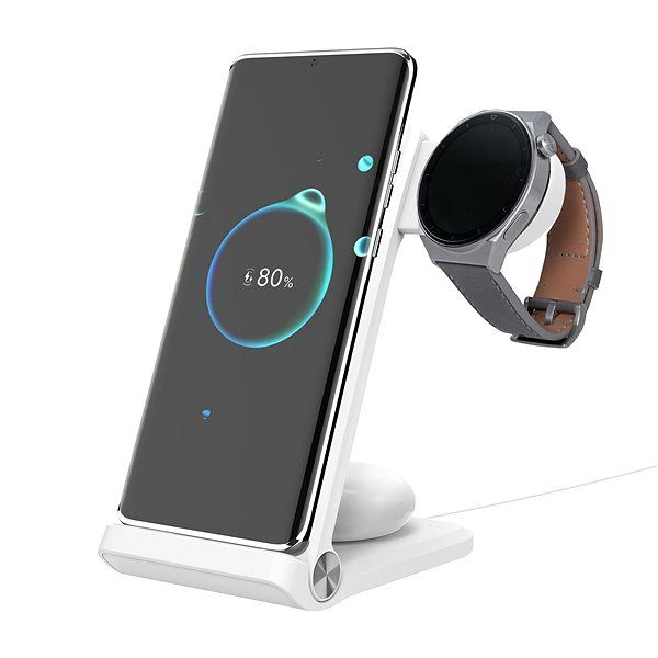 Nillkin 3in1 asztali töltőállvány fehér (6902048249905) (6902048249905)