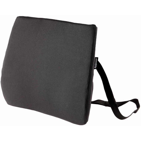 Fellowes Breyta Comfort Cushion Back Support For Office Chair Black - 100119852 Zwart