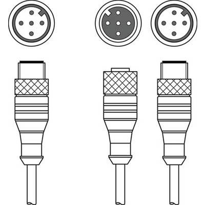 Leuze Electronic 50118185 Összekötő vezeték 1 db (50118185)