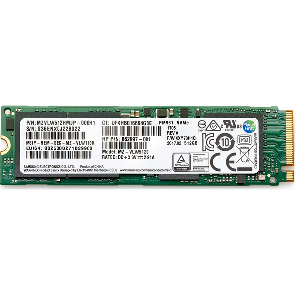 HP SSD - 1 TB - intern - M.2 2280 - PCIe 4.0 x4 (NVMe)